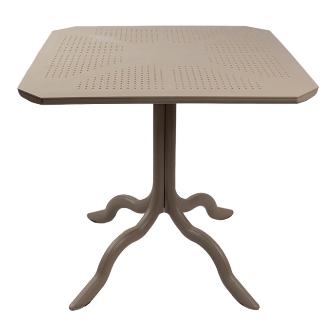 ICON  ΤΡΑΠΕΖΙ 80x80x74.5εκ PP CAPPUCINO 