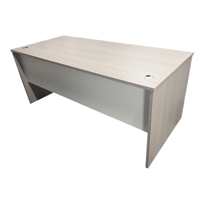ARMADI ΓΡΑΦΕΙΟ ΕΡΓΑΣΙΑΣ 180X80X75ΕΚ ΓΚΡΙ-ΛΕΥΚΗ ΑΠΟΧΡΩΣΗ 