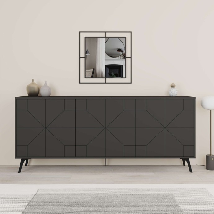 DUNE ΜΠΟΥΦΕΣ ΣΕ ΑΝΘΡΑΚΙ ΑΠΟΧΡΩΣΗ 181X35X77.4ΕΚ