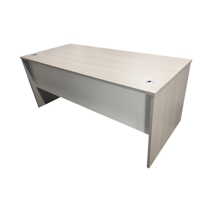 ARMADI ΓΡΑΦΕΙΟ ΕΡΓΑΣΙΑΣ 160X80X75ΕΚ ΓΚΡΙ-ΛΕΥΚΗ