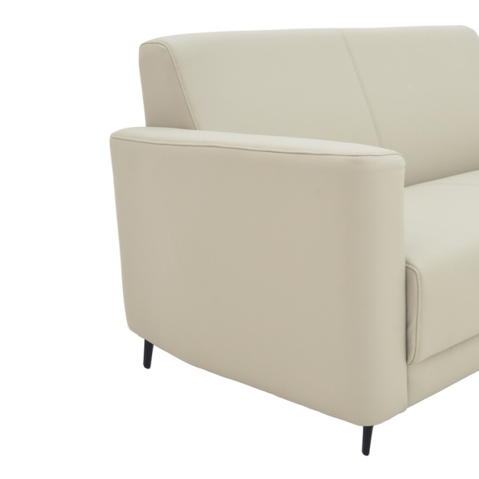 SIDICA I ΔΙΘΕΣΙΟΣ ΚΑΝΑΠΕΣ 135X82X81ΕΚ PU ΜΠΕΖ