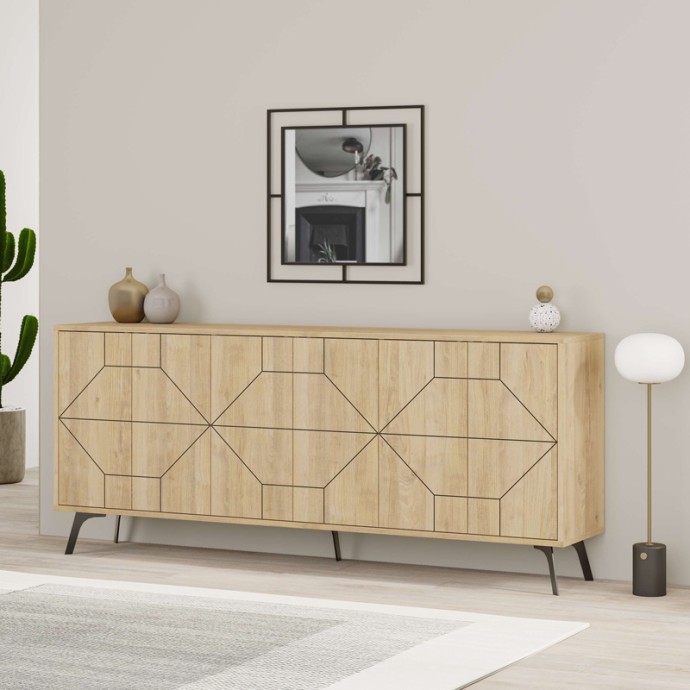 BUFEL ΜΠΟΥΦΕΣ ΣΕ ΦΥΣΙΚΗ ΑΠΟΧΡΩΣΗ 181X35X77.4ΕΚ