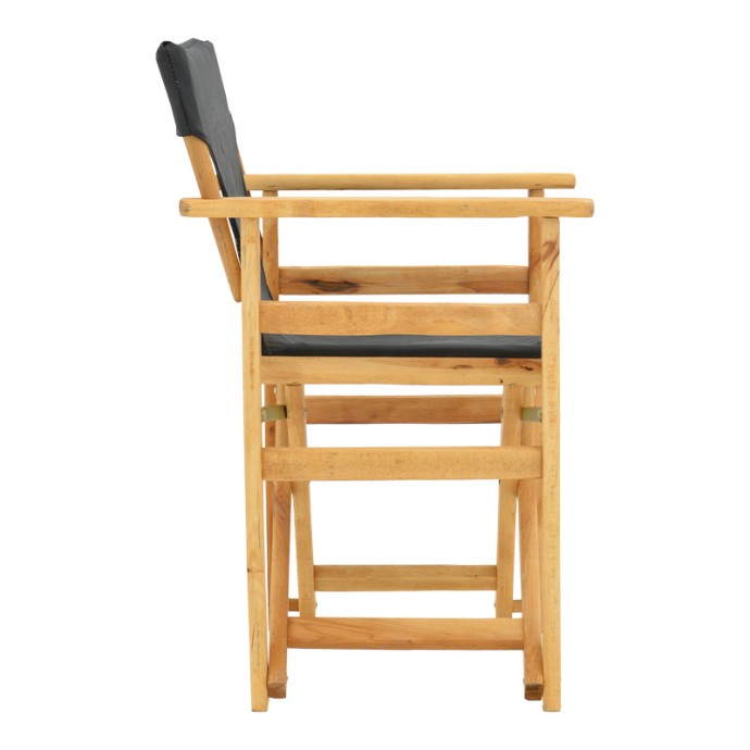 KOMPA ΚΑΡΕΚΛΑ ΣΚΗΝΟΘΕΤΗ 56.5x54xY88cm ΜΑΣΙΦ ΞΥΛΟ ΟΞΙΑΣ ΦΥΣΙΚΟ-ΠΑΝΙ NEXUS ΜΑΥΡΟ