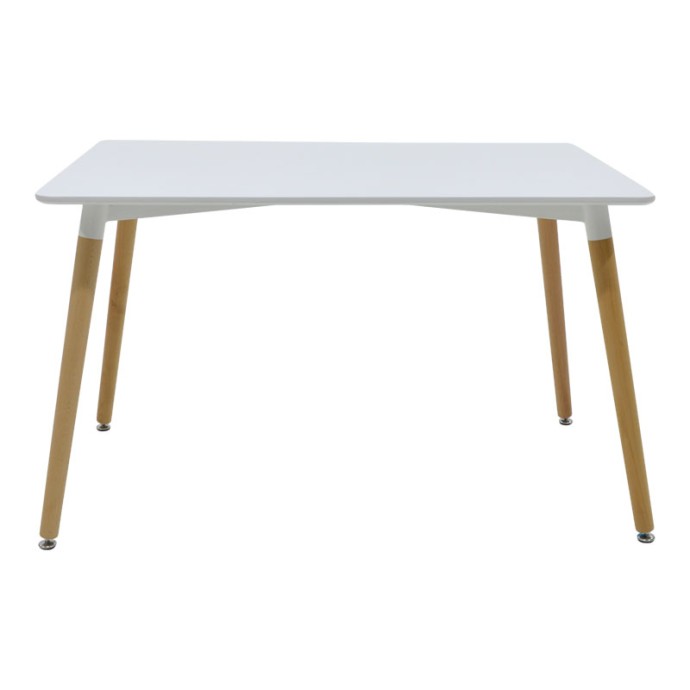 NATALI-GASTON A ΤΡΑΠΕΖΑΡΙΑ ΣΕΤ 5ΤΕΜ 120X80X76ΕΚ MDF ΚΑΙ ΞΥΛΟ ΟΞΙΑΣ ΣΕ ΓΚΡΙ-ΛΕΥΚΗ-ΦΥΣΙΚΗ ΑΠΟΧΡΩΣΗ 