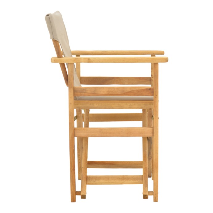 KOMPA ΚΑΡΕΚΛΑ ΣΚΗΝΟΘΕΤΗ 56.5x54xY88cm ΜΑΣΙΦ ΞΥΛΟ ΟΞΙΑ ΦΥΣΙΚΟ-ΠΑΝΙ NEXUS TAUPE