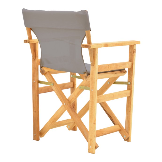 KOMPA ΚΑΡΕΚΛΑ-ΠΟΛΥΘΡΟΝΑ ΣΚΗΝΟΘΕΤΗ 56.5x54x88cm ΜΑΣΙΦ ΞΥΛΟ ΟΞΙΑΣ ΦΥΣΙΚΟ-ΠΑΝΙ NEXUS ΓΚΡΙ