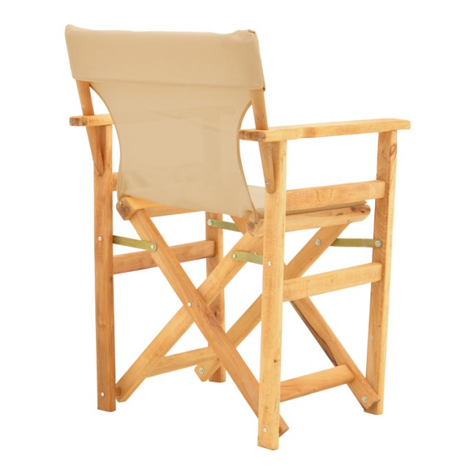 KOMPA ΚΑΡΕΚΛΑ-ΠΟΛΥΘΡΟΝΑ ΣΚΗΝΟΘΕΤΗ 56.5x54x88cm ΜΑΣΙΦ ΞΥΛΟ ΟΞΙΑ ΦΥΣΙΚΟ-ΠΑΝΙ NEXUS ΜΠΕΖ