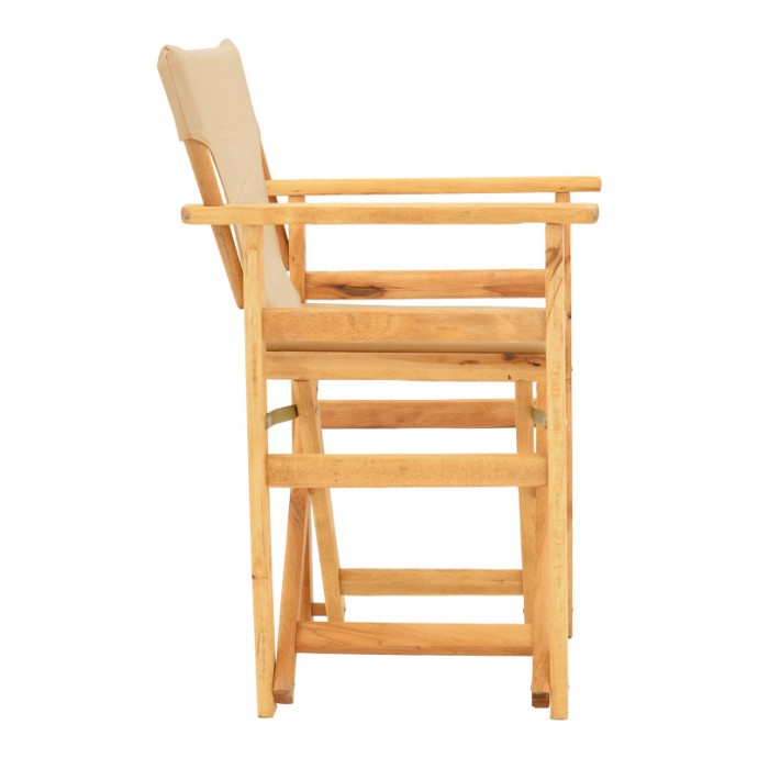 KOMPA ΚΑΡΕΚΛΑ-ΠΟΛΥΘΡΟΝΑ ΣΚΗΝΟΘΕΤΗ 56.5x54x88cm ΜΑΣΙΦ ΞΥΛΟ ΟΞΙΑ ΦΥΣΙΚΟ-ΠΑΝΙ NEXUS ΜΠΕΖ