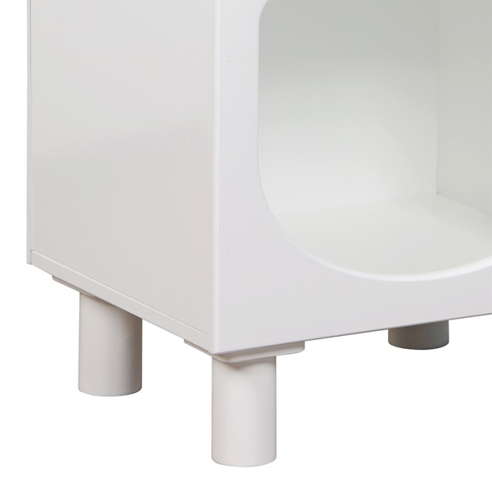  EMERSI ΚΟΜΟΔΙΝΟ MDF 40X32X70ΕΚ ΛΕΥΚΟ