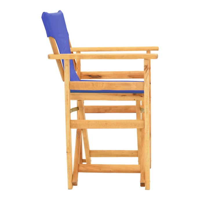 KOMPA ΚΑΡΕΚΛΑ-ΠΟΛΥΘΡΟΝΑ ΣΚΗΝΟΘΕΤΗ 56.5x54x88cm ΜΑΣΙΦ ΞΥΛΟ ΟΞΙΑΣ ΦΥΣΙΚΗ ΑΠΟΧΡΩΣΗ ΜΕ ΜΠΛΕ ΠΑΝΙ