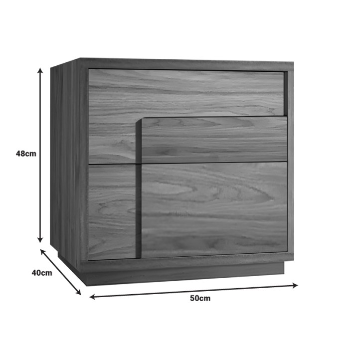INGET ΚΟΜΟΔΙΝΟ MDF ΣΕ ΚΑΡΥΔΙ ΑΠΟΧΡΩΣΗ 50X40X48ΕΚ