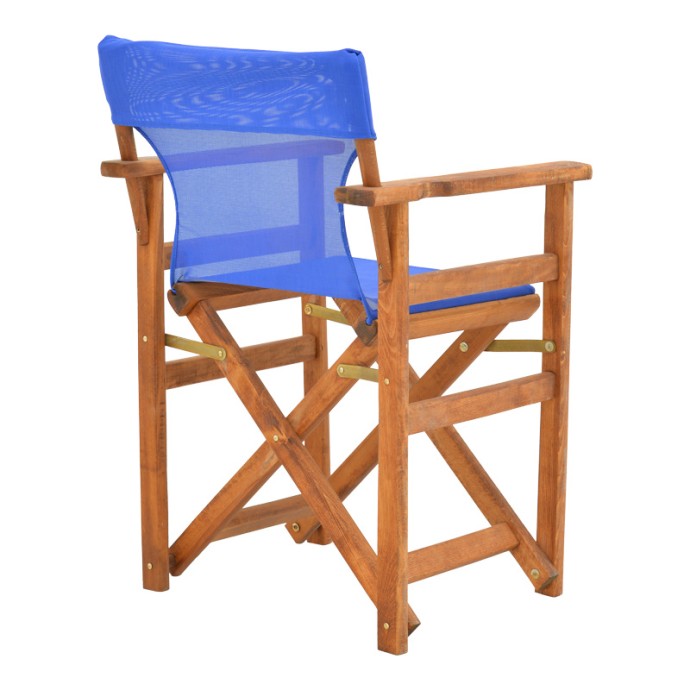 KOMPA ΚΑΡΕΚΛΑ-ΠΟΛΥΘΡΟΝΑ ΣΚΗΝΟΘΕΤΗ 56.5x54xY88cm ΜΑΣΙΦ ΞΥΛΟ ΟΞΙΑΣ ΚΑΡΥΔΙ-ΠΑΝΙ ΜΠΛΕ