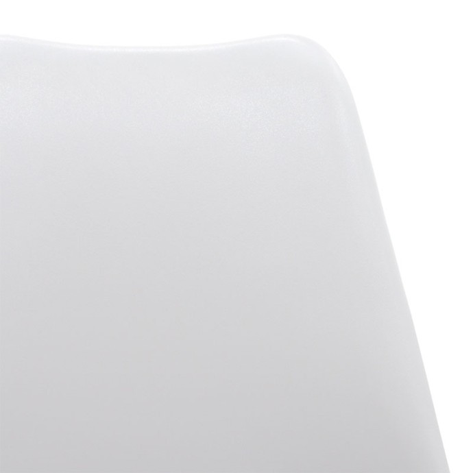 GASTON ΚΑΡΕΚΛΑ 47.5x57xY80.5cm PP-PU ΛΕΥΚΟ-ΦΥΣΙΚΟ ΠΟΔΙ