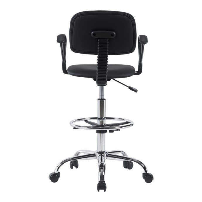  ICINA Ι ΚΑΡΕΚΛΑ ΡΕΣΕΨΙΟΝ 58X54X102-123ΕΚ PU ΜΑΥΡO