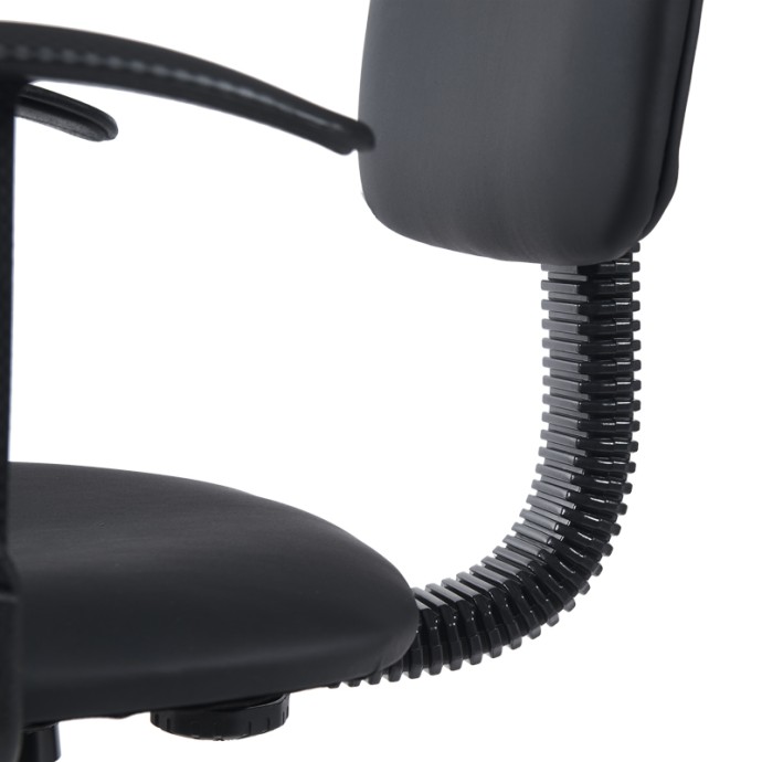  ICINA Ι ΚΑΡΕΚΛΑ ΡΕΣΕΨΙΟΝ 58X54X102-123ΕΚ PU ΜΑΥΡO