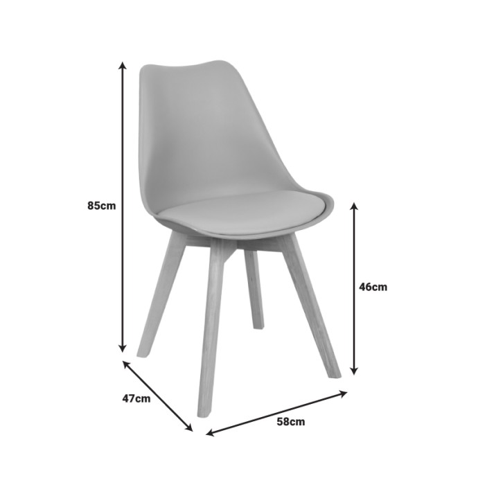 GASTON ΚΑΡΕΚΛΑ PP-PU 58X47X85ΕΚ TAUPE - ΦΥΣΙΚΟ ΠΟΔΙ 