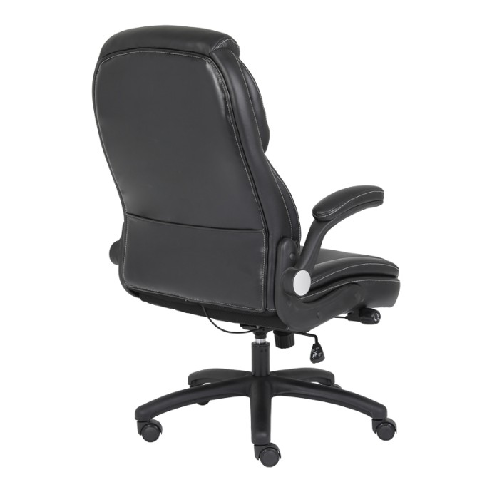 DESAIN ΚΑΡΕΚΛΑ ΓΡΑΦΕΙΟΥ ΔΙΕΥΘΥΝΤΗ 74X73X108-116ΕΚ PU ΜΑΥΡΟ
