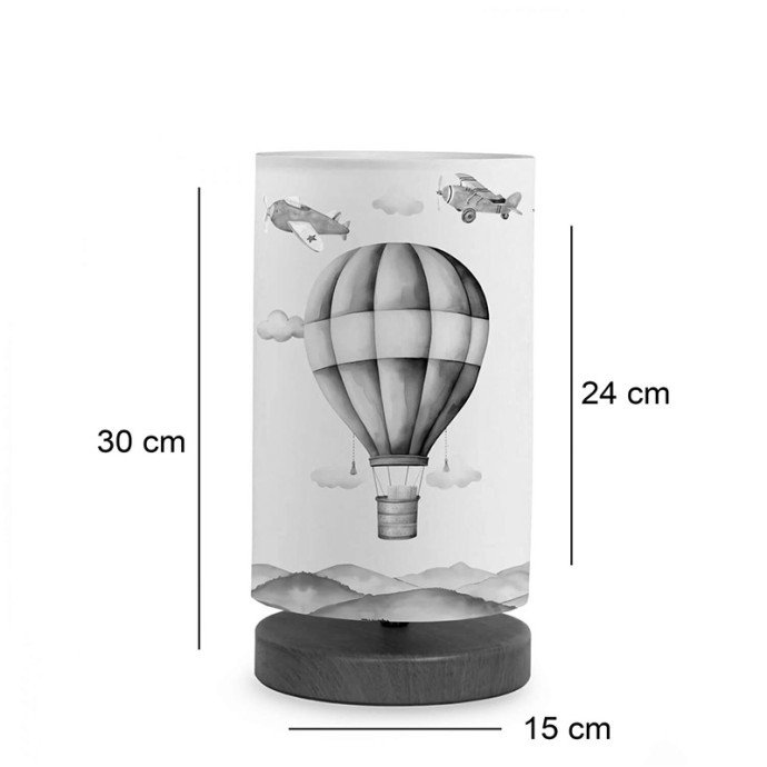 ΠΑΙΔΙΚΟ ΕΠΙΤΡΑΠΕΖΙΟ ΦΩΤΙΣΤΙΚΟ BALON ΠΟΛΥΧΡΩΜΟ Φ15X30ΕΚ