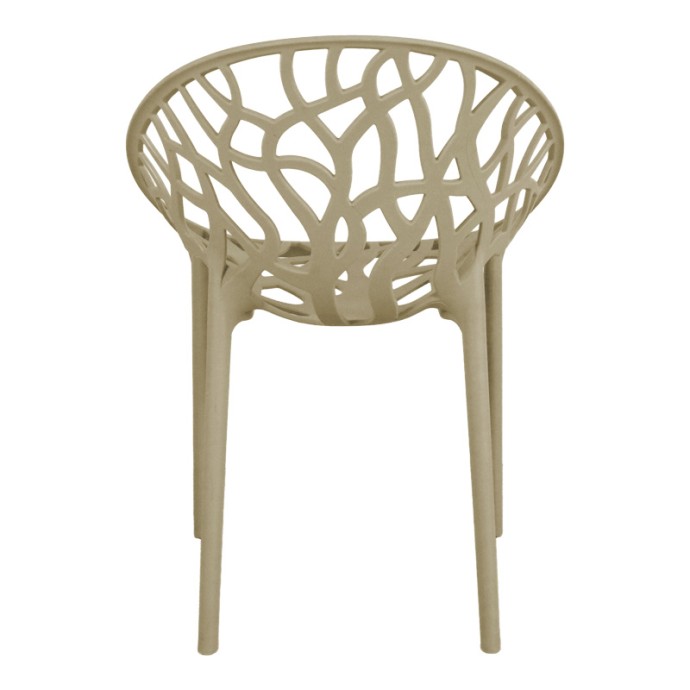 DAREN ΠΟΛΥΘΡΟΝΑ PP 59X60X79,5ΕΚ CAPPUCCINO 