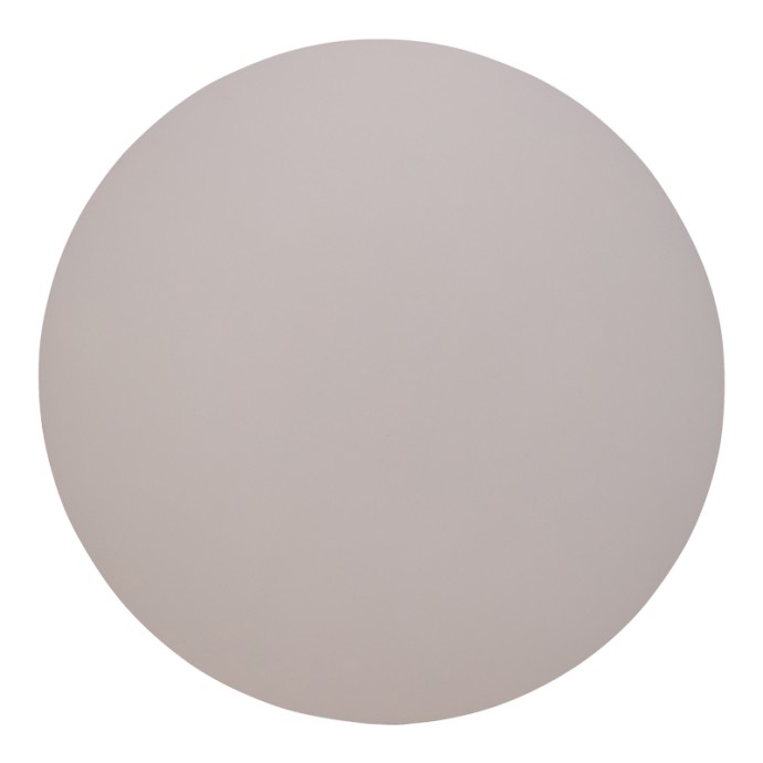 DAMMERO ΤΡΑΠΕΖΙ MDF Φ100X75ΕΚ ΣΕ CREAM ΑΠΟΧΡΩΣΗ ΜΕ ΠΟΔΙ ΜΑΥΡΟ ΜΕΤΑΛΛΟ 