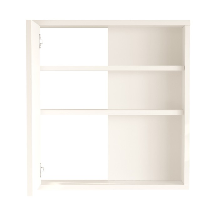 ΝΤΟΥΛΑΠΙ ΜΠΑΝΙΟΥ BAGNO ΜΕ ΚΑΘΡΕΠΤΗ 60X14.5X63.6ΕΚ ΛΕΥΚΟ