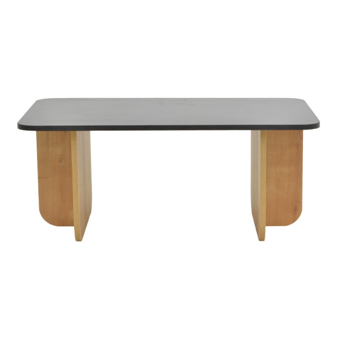 BECA ΤΡΑΠΕΖΙ ΣΑΛΟΝΙΟΥ 100X60X42ΕΚ OAK-ΜΑΥΡΟ 