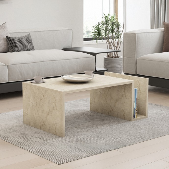 POKO ΤΡΑΠΕΖΙ ΣΑΛΟΝΙΟΥ ΣΕ ΟΨΗ ΤΡΑΒΕΡΤΙΝΑΣ 86.8X50X32,4ΕΚ