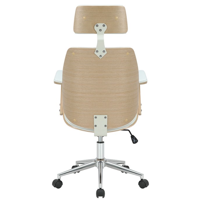 FERN ΚΑΡΕΚΛΑ ΓΡΑΦΕΙΟΥ ΔΙΕΥΘΥΝΤΗ PU ΛΕΥΚΟ-PLYWOOD ΦΥΣΙΚΟ