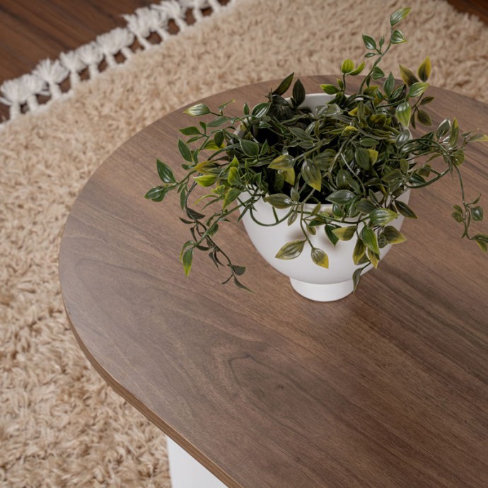 ΤΡΑΠΕΖΙ ΣΑΛΟΝΙΟΥ TABLETOD 119X60X40ΕΚ ΣΕ ΚΑΡΥΔΙ-ΛΕΥΚΗ ΑΠΟΧΡΩΣΗ 