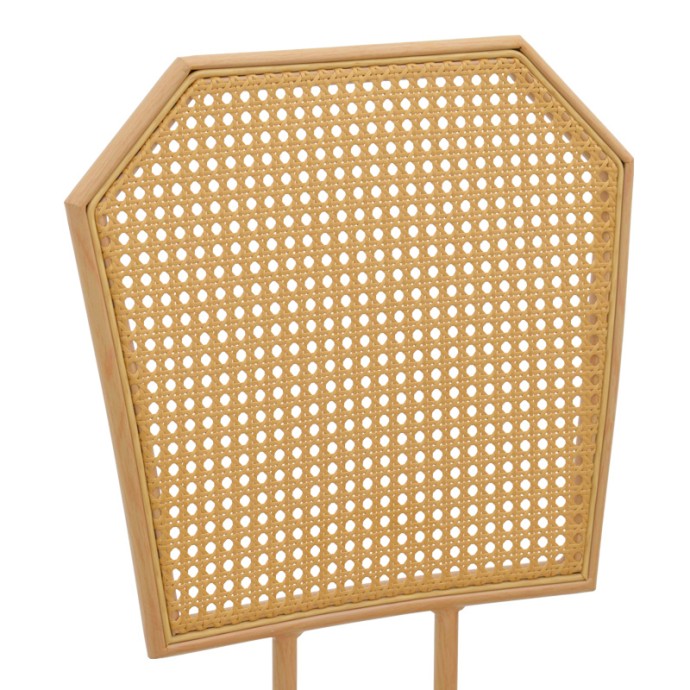 ΣΚΑΜΠΟ ΜΠΑΡ CAMILLA I 47.5X58X117ΕΚ ΦΥΣΙΚΟ PE RATTAN ΜΠΕΖ-ΜΕΤΑΛΛΟ ΦΥΣΙΚΟ