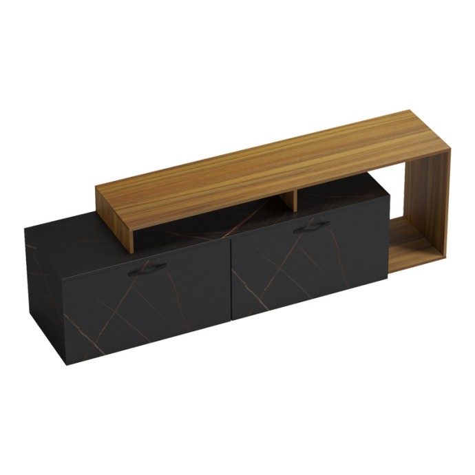 TOBLER ΕΠΙΠΛΟ ΤΗΛΕΟΡΑΣΗΣ 170X40X53ΕΚ ΚΑΡΥΔΙ ΑΠΟΧΡΩΣΗ ΜΕ ΜΑΥΡΟ ΜΑΡΜΑΡΟΥ 