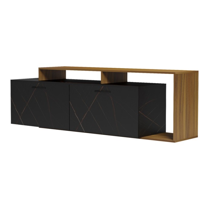TOBLER ΕΠΙΠΛΟ ΤΗΛΕΟΡΑΣΗΣ 170X40X53ΕΚ ΚΑΡΥΔΙ ΑΠΟΧΡΩΣΗ ΜΕ ΜΑΥΡΟ ΜΑΡΜΑΡΟΥ 