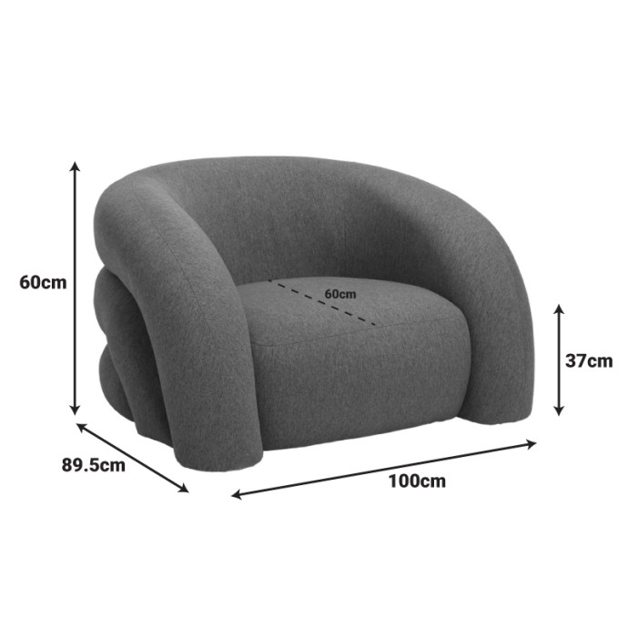 LEXY ΠΟΛΥΘΡΟΝΑ 100X89.5X60ΕΚ ΥΦΑΣΜΑ ΚΕΡΑΜΙΔΙ 