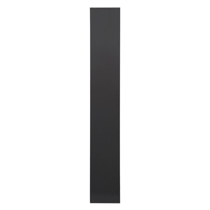 TARS ΒΙΒΛΙΟΘΗΚΗ ΑΝΘΡΑΚΙ-ΜΑΥΡΟ 84x24x157cm