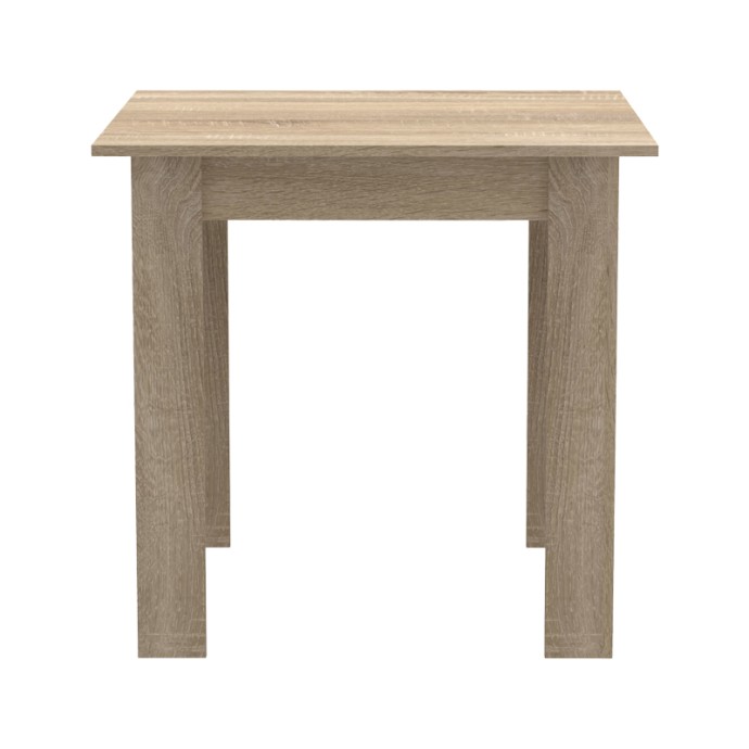MANKA I-BELLA ΤΡΑΠΕΖΑΡΙΑ ΣΕΤ 3ΤΕΜ ΣΕ SONOMA ΑΠΟΧΡΩΣΗ 80x80x77cm