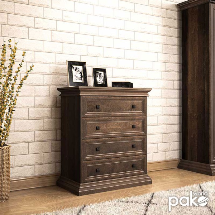 MOZART ΣΥΡΤΑΡΙΕΡΑ ΜΕ 4 ΣΥΡΤΑΡΙΑ ΧΡΩΜΑ ΚΑΡΥΔΙ 80x40x96cm