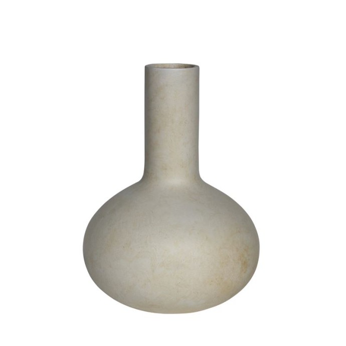 VASE-3 ΒΑΖΟ CEMENT, ΑΠΟΧΡΩΣΗ BEIGE Φ40X55CM