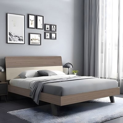 VANITY ΚΡΕΒΑΤΙ ΔΙΠΛΟ ΓΙΑ ΣΤΡΩΜΑ 160X200CM ΑΠΟΧΡΩΣΗ SONOMA OAK-CREAM