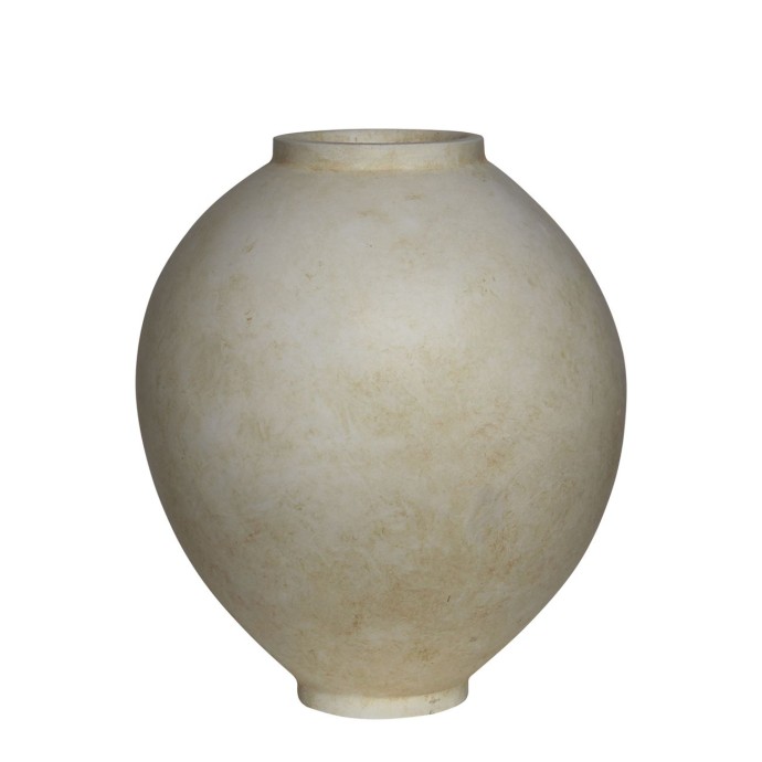 VASE-1 ΒΑΖΟ CEMENT, ΑΠΟΧΡΩΣΗ BEIGE Φ55X55CM